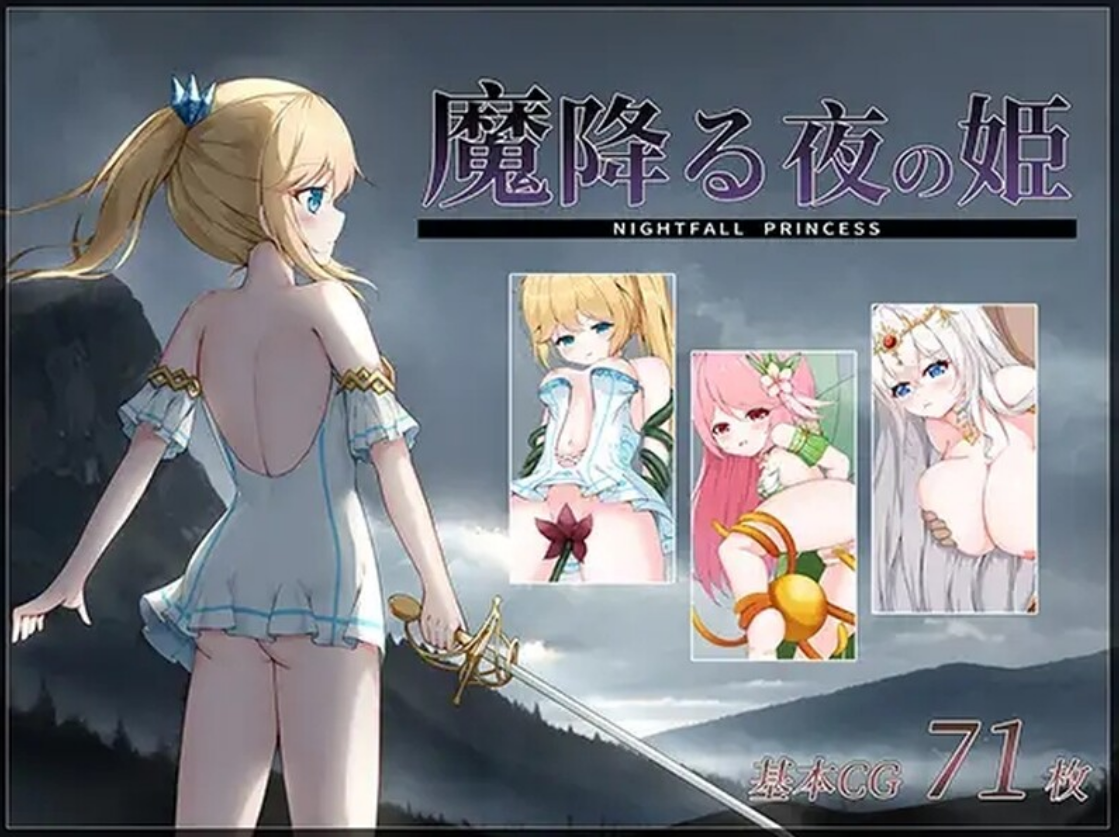 360【PC/ACT/生肉】魔降之夜的公主（魔降る夜の姫）V1.0-鱼乐